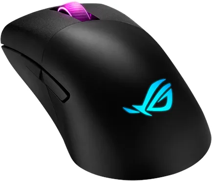 ASUS ROG KERIS Wireless - Pelihiiri - Optinen - 5 painiketta - Musta RGB-valolla