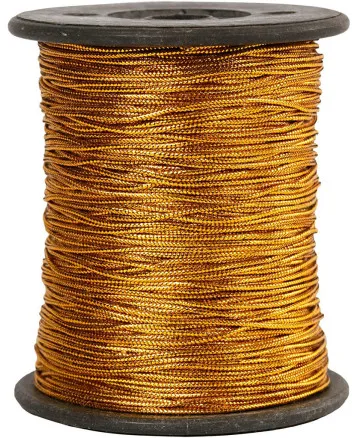 Lanka, kulta, paksuus 0,5 mm, 100 m / 1 rulla.