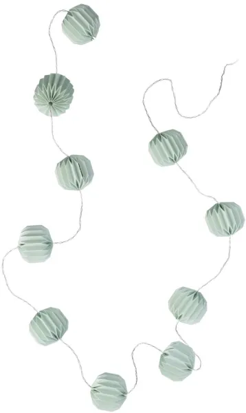 Yulia, Valosarja, vihreä, H15x10x250 cm