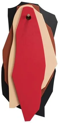 Valerie Objects Cutting Board Leikkuulauta/Ripustin Musta/Ruskea/Vaaleanpunainen/Punainen